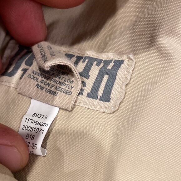 Duluth Trading Co Dry On the Fly Relaxed Fit Nylon Cargo Shorts size L EUC - Picture 4 of 9